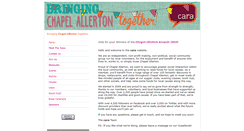 Desktop Screenshot of lovechapelallerton.com